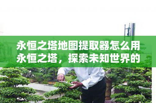 永恒之塔地图提取器怎么用永恒之塔图片