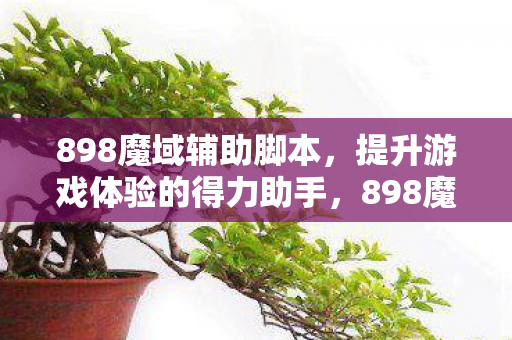 提升游戏体验的得力助手图片