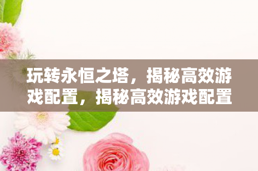 玩转永恒之塔，揭秘高效游戏配置，揭秘高效游戏配置，玩转永恒之塔