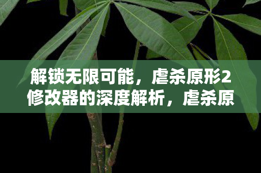 解锁无限可能，虐杀原形2修改器的深度解析，虐杀原形2修改器，解锁无限可能，深度解析