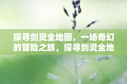 探寻剑灵全地图,一场奇幻的冒险之旅,探寻剑灵全地图,奇幻冒险之旅开启 探寻剑灵全地图,一场奇幻的冒险之旅,探寻剑灵全地图,奇幻冒险之旅开启