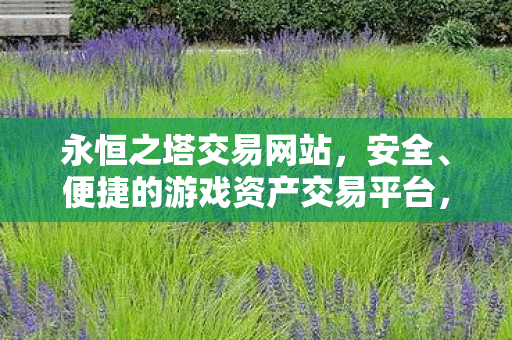 便捷的游戏资产交易首选平台图片