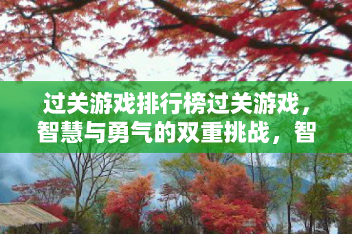 过关游戏排行榜过关游戏,智慧与勇气的双重挑战,智慧与勇气的双重挑战,过关游戏排行榜 过关游戏排行榜过关游戏,智慧与勇气的双重挑战,智慧与勇气的双重挑战,过关游戏排行榜