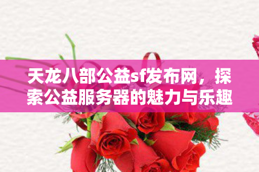 天龙八部公益sf发布网，探索公益服务器的魅力与乐趣，天龙八部公益SF发布网，探索公益服务器的魅力与乐趣