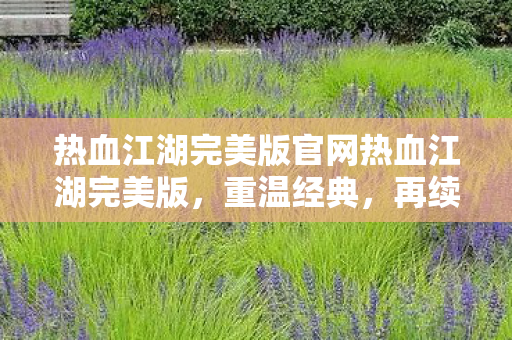 热血江湖完美版官网热血江湖完美版图片