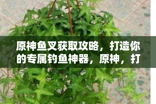 原神鱼叉获取攻略,打造你的专属钓鱼神器,原神,打造专属钓鱼神器,鱼叉获取攻略来啦! 原神鱼叉获取攻略,打造你的专属钓鱼神器,原神,打造专属钓鱼神器,鱼叉获取攻略来啦!