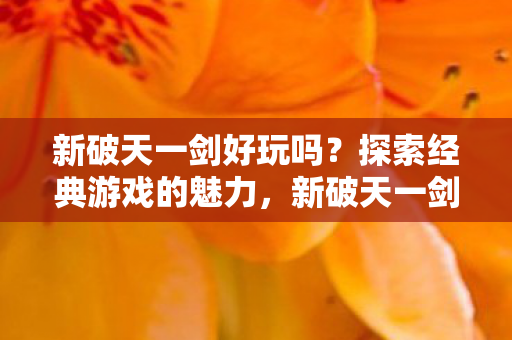 探索经典游戏的魅力图片