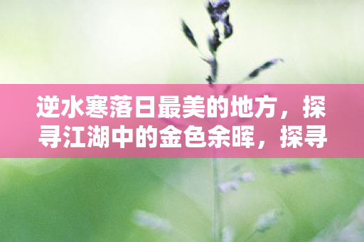 逆水寒落日最美的地方,探寻江湖中的金色余晖,探寻逆水寒江湖中的金色余晖,落日之美 逆水寒落日最美的地方,探寻江湖中的金色余晖,探寻逆水寒江湖中的金色余晖,落日之美
