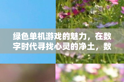 绿色单机游戏的魅力，在数字时代寻找心灵的净土，数字时代的心灵净土，绿色单机游戏的魅力