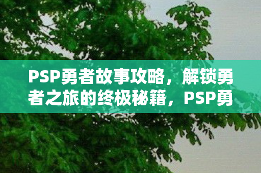 PSP勇者故事攻略,解锁勇者之旅的终极秘籍,PSP勇者故事,解锁勇者之旅的终极秘籍 PSP勇者故事攻略,解锁勇者之旅的终极秘籍,PSP勇者故事,解锁勇者之旅的终极秘籍