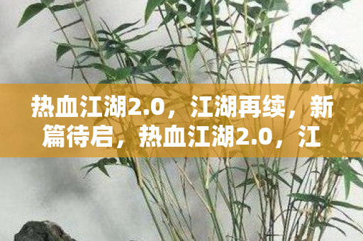 热血江湖2图片