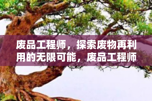 废品工程师，探索废物再利用的无限可能，废品工程师，探索废物再利用的无限可能