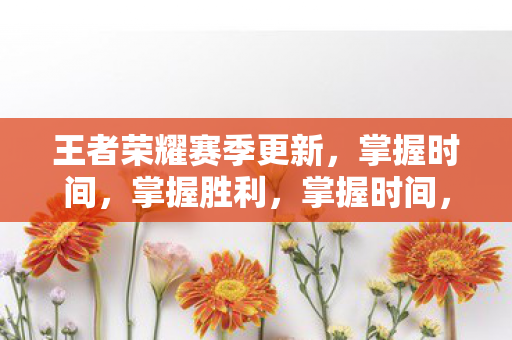 王者荣耀赛季更新,掌握时间,掌握胜利,掌握时间,掌握胜利,王者荣耀赛季更新全解析 王者荣耀赛季更新,掌握时间,掌握胜利,掌握时间,掌握胜利,王者荣耀赛季更新全解析