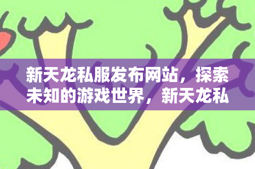 新天龙私服发布网站，探索未知的游戏世界，新天龙私服发布网站，探索未知的游戏世界