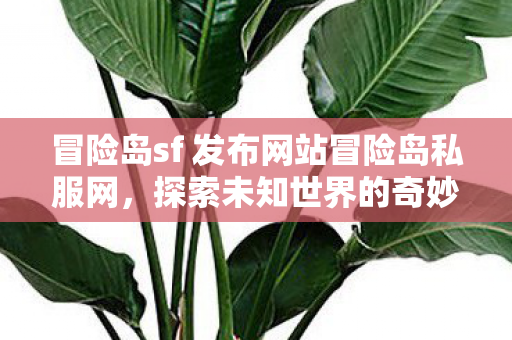 冒险岛sf 发布网站冒险岛私服网，探索未知世界的奇妙之旅，冒险岛sf，探索未知世界的奇妙之旅