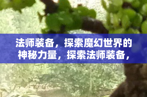 法师装备,探索魔幻世界的神秘力量,探索法师装备,解锁魔幻世界的神秘力量 法师装备,探索魔幻世界的神秘力量,探索法师装备,解锁魔幻世界的神秘力量