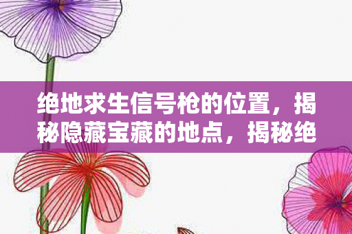 绝地求生信号枪的位置，揭秘隐藏宝藏的地点，揭秘绝地求生信号枪隐藏位置，助你找到宝藏！