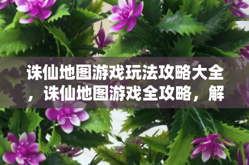 诛仙地图游戏玩法攻略大全图片