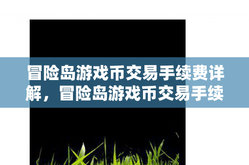 冒险岛游戏币交易手续费全解析图片