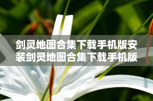 剑灵地图合集下载手机版安装剑灵地图合集下载手机版，探索未知世界的便捷指南，手机便捷指南，安装剑灵地图合集，探索未知世界