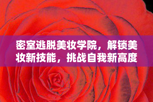 密室逃脱美妆学院，解锁美妆新技能，挑战自我新高度，密室逃脱美妆学院，解锁美妆新技能，挑战自我新高度