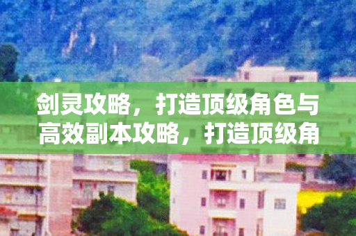 剑灵攻略，打造顶级角色与高效副本攻略，打造顶级角色与高效副本攻略，全面解析剑灵游戏策略