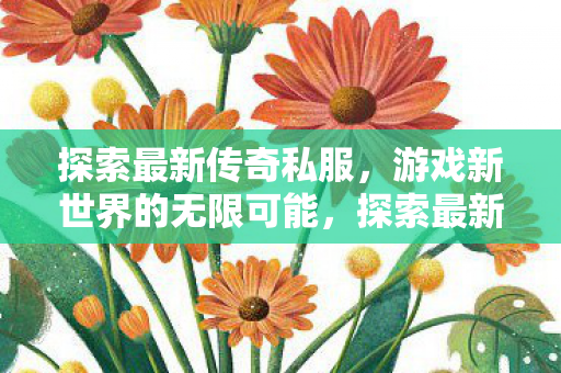 探索最新传奇私服,游戏新世界的无限可能,探索最新传奇私服,游戏新世界无限可能 探索最新传奇私服,游戏新世界的无限可能,探索最新传奇私服,游戏新世界无限可能