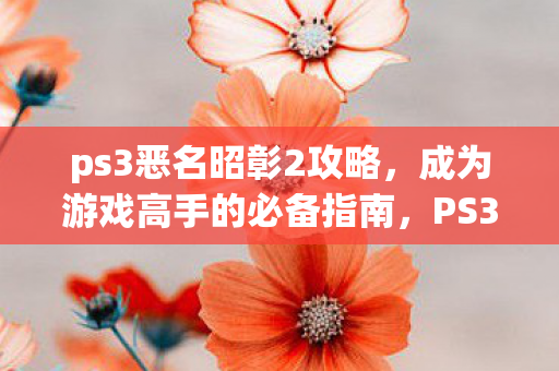 ps3恶名昭彰2攻略，成为游戏高手的必备指南，PS3恶名昭彰2攻略，成为游戏高手的必备指南