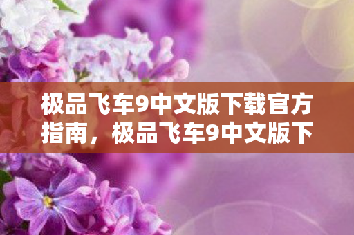 极品飞车9中文版下载官方指南,极品飞车9中文版下载官方指南 极品飞车9中文版下载官方指南,极品飞车9中文版下载官方指南