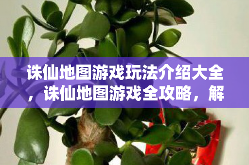 诛仙地图游戏玩法介绍大全图片