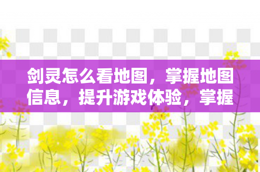 提升游戏体验全攻略图片