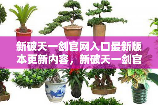 新破天一剑官网入口最新版本更新内容图片