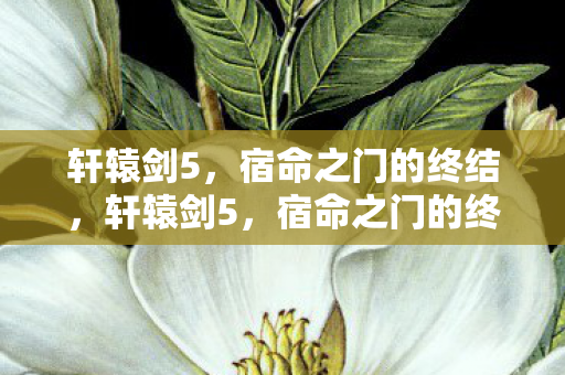 轩辕剑5,宿命之门的终结,轩辕剑5,宿命之门的终结 轩辕剑5,宿命之门的终结,轩辕剑5,宿命之门的终结