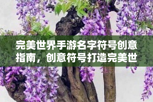完美世界手游名字符号创意指南图片