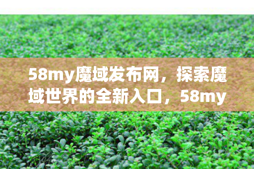 探索魔域世界的全新入口图片