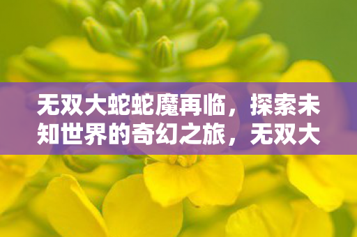 无双大蛇蛇魔再临,探索未知世界的奇幻之旅,无双大蛇蛇魔再临,奇幻之旅探索未知世界 无双大蛇蛇魔再临,探索未知世界的奇幻之旅,无双大蛇蛇魔再临,奇幻之旅探索未知世界