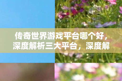 传奇世界游戏平台哪个好，深度解析三大平台，深度解析，传奇世界游戏三大平台哪家强？