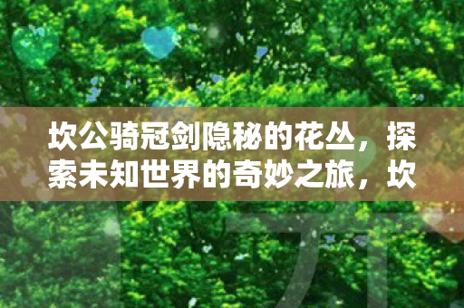坎公骑冠剑隐秘的花丛，探索未知世界的奇妙之旅，坎公骑冠剑隐秘的花丛探索未知世界的奇妙之旅