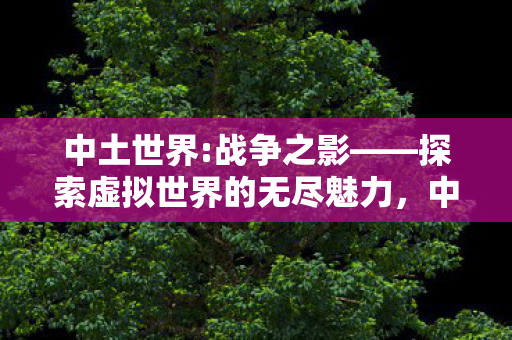 战争之影探索虚拟世界的无尽魅力图片