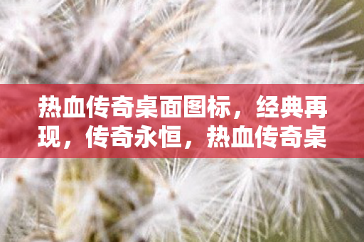 热血传奇桌面图标，经典再现，传奇永恒，热血传奇桌面图标，经典再现，传奇永恒