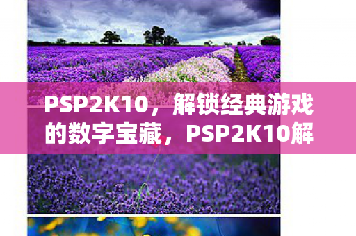 PSP2K10，解锁经典游戏的数字宝藏，PSP2K10解锁经典游戏数字宝藏