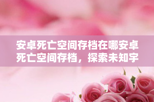 安卓死亡空间存档在哪安卓死亡空间存档,探索未知宇宙,保存你的游戏进度,安卓死亡空间存档位置及保存方法 安卓死亡空间存档在哪安卓死亡空间存档,探索未知宇宙,保存你的游戏进度,安卓死亡空间存档位置及保存方法