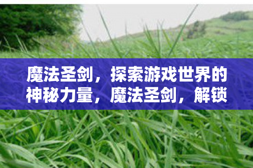 魔法圣剑,探索游戏世界的神秘力量,魔法圣剑,解锁游戏世界的神秘力量 魔法圣剑,探索游戏世界的神秘力量,魔法圣剑,解锁游戏世界的神秘力量