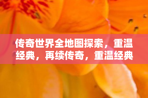 传奇世界全地图探索，重温经典，再续传奇，重温经典再续传奇，传奇世界全地图探索