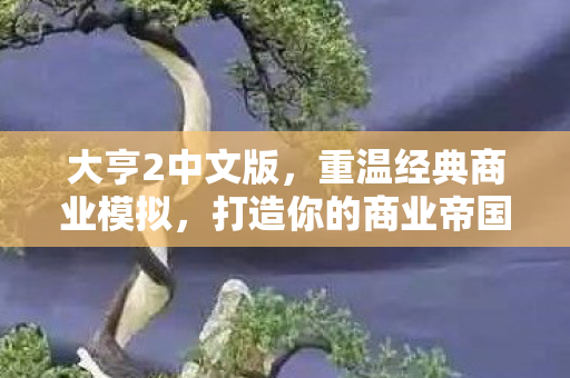大亨2中文版，重温经典商业模拟，打造你的商业帝国，大亨2中文版，重温经典商业模拟，打造你的商业帝国