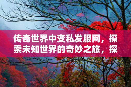 探索未知世界的奇妙之旅图片