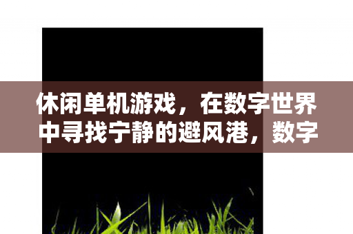 休闲单机游戏,在数字世界中寻找宁静的避风港,数字世界中的宁静避风港,休闲单机游戏 休闲单机游戏,在数字世界中寻找宁静的避风港,数字世界中的宁静避风港,休闲单机游戏