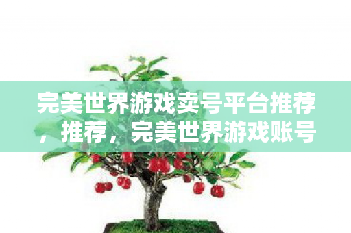 完美世界游戏卖号平台推荐，推荐，完美世界游戏账号交易平台