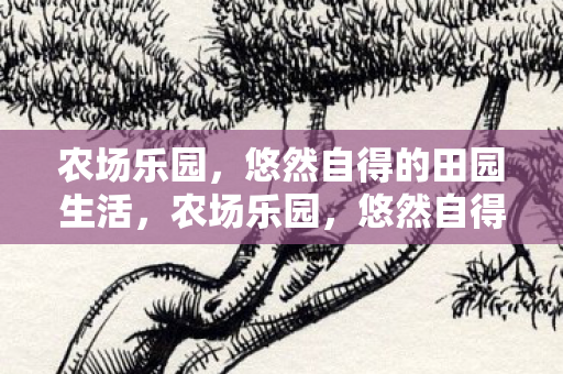 农场乐园，悠然自得的田园生活，农场乐园，悠然自得的田园生活体验