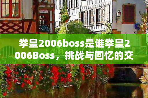 拳皇2006boss是谁拳皇2006Boss，挑战与回忆的交织，拳皇2006Boss，挑战与回忆的交织